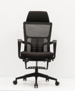China Black High Back Mesh Arm Chair 100mm-70mm Gas Lift Breathable wholesale