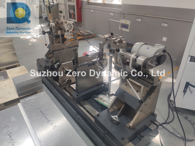 High Speed Rotor Semi Automatic End Face Drilling Balancing Machine