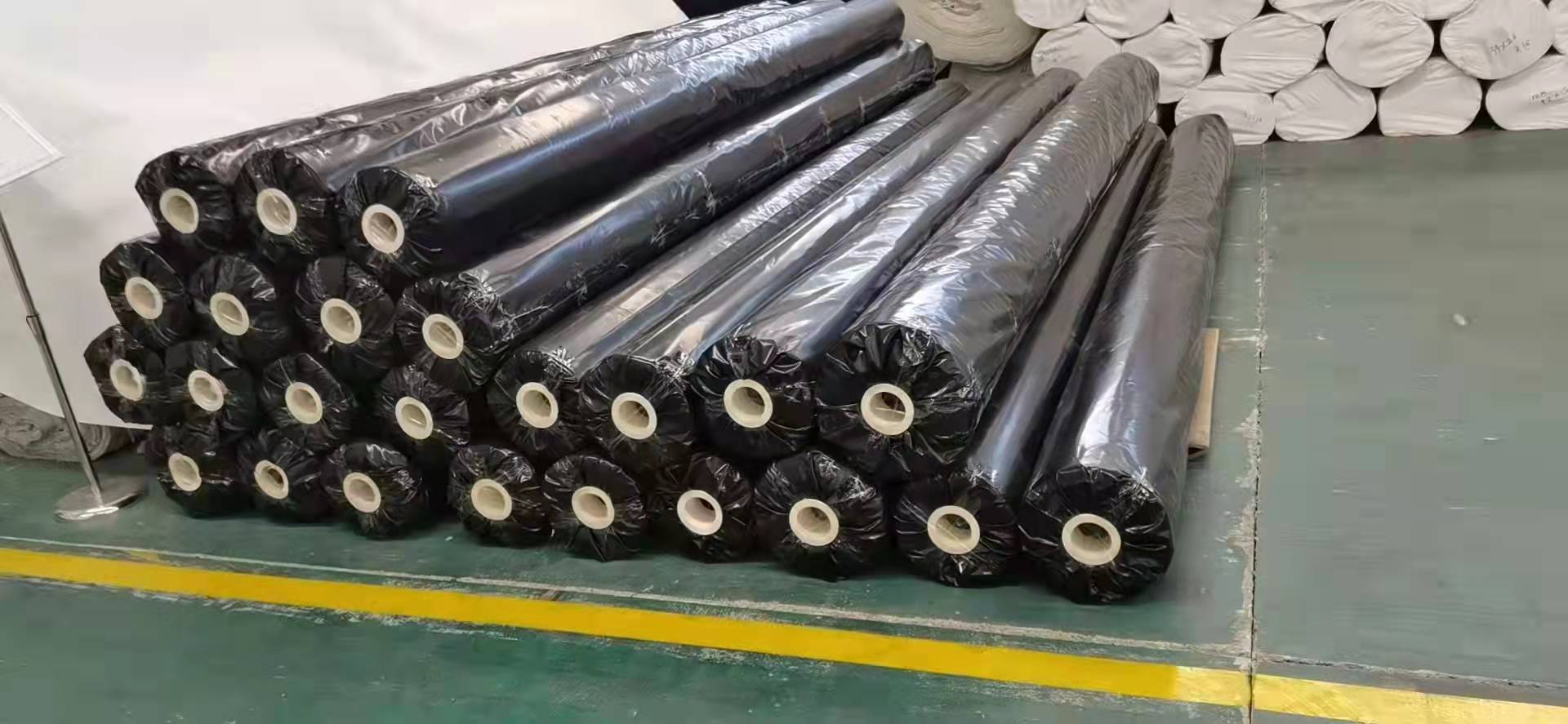 HDPE Black Fish Farm Pond Fish Liner Plastic Geomembrane High Surface Hardness
