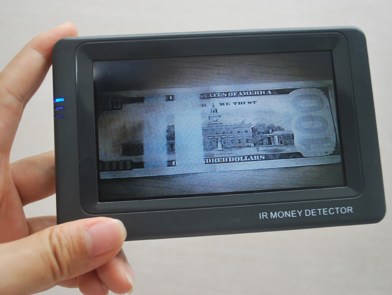Electronic Money Detector With LED Display Royal Electric Bill Bank Money Detector IR EURO MONEY DETECTOR