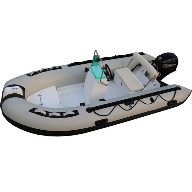 2022 rib boat inflatable rigid hull boats 13ft 3.9m orca hypalon rib boat simple version rib390B