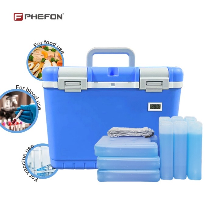 Multi Functional Hard Cooler 10L Transport Medical Cold Box