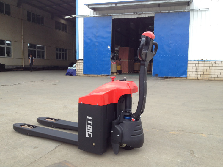 1.5 Ton Small Electric Powered Pallet Truck Pallet Trolley Jack 8 Hours Working Time