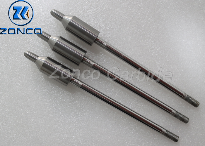 ISO Quality Carbide Valve Push Rod High Impact Resistance 88.0-95.5HRA
