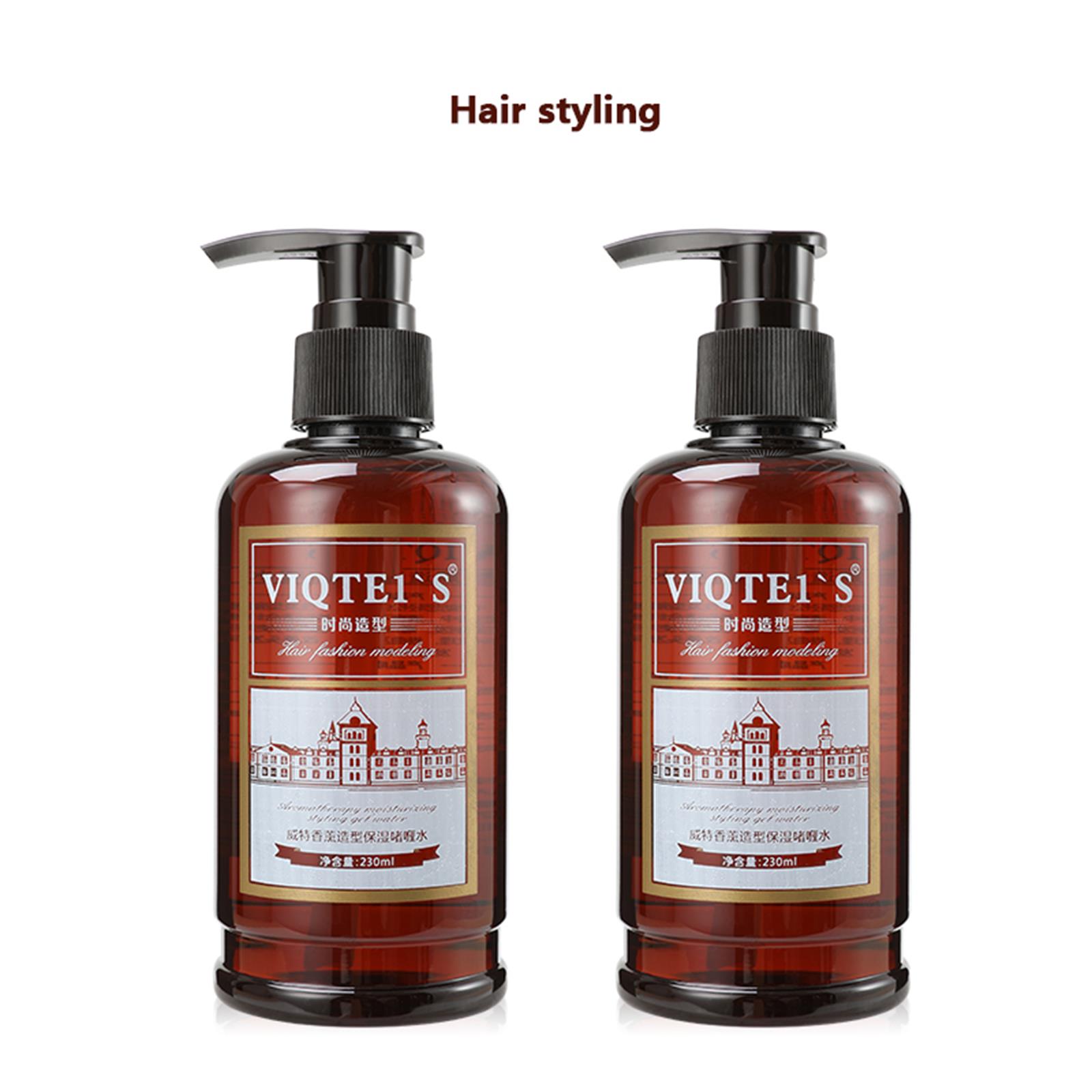 Private Label Transparent Hair Styling Gel for All Hair Textures