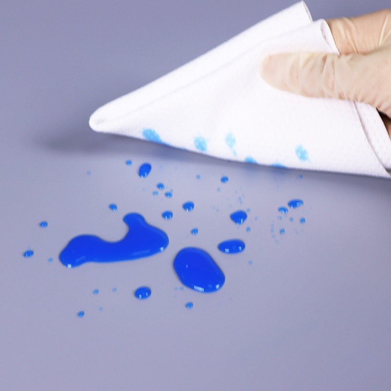240g 2 Ply Cleanroom Wipers 9x9 Inch Pharmaceutical Sterile Lint Free Wipes