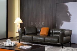 China Home Latest Design Set 4 Seater Modern Leather Sofa wholesale