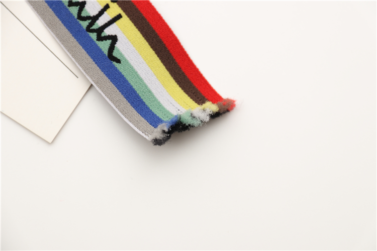 Custom Fashion Label Nylon/Polyester Woven Knitted Jacquard Ribbon Soft Elastic Band For Underwear Boxer Waist band Belt