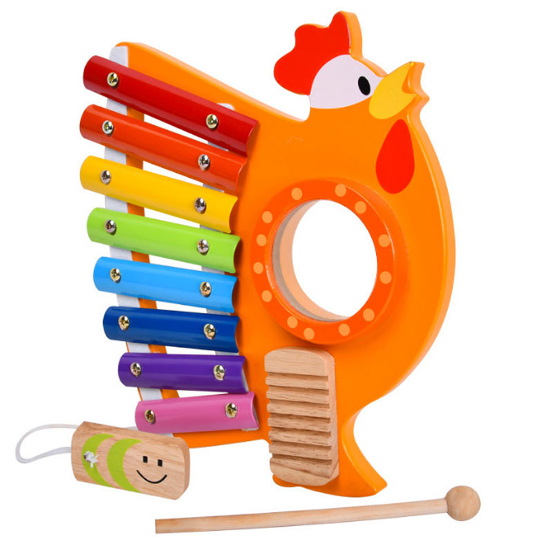 Colorful Knocking Piano Toddler Shape Puzzles for Educational Fun Age Range 2-4 Years