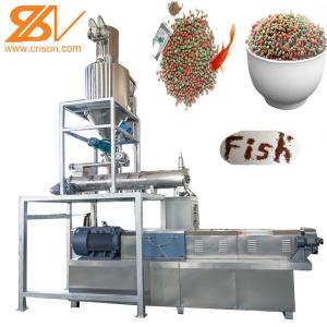 China Automatic Aquatic Fish Food Making Extruder Machine Customizable wholesale