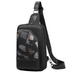 New camouflage trend fashionable one shoulder sling bag outdoor waterproof men's