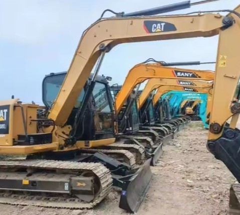 Multifunction Caterpillar CAT 308 Used Crawler Excavator For Construction Projects