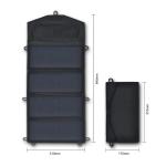 28w Transportable Solar Panels USB Charger Ultralight Backpacking