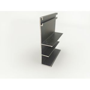 6063 T5 Industrial Aluminum Extrusion Profile , Powder Coated Aluminium