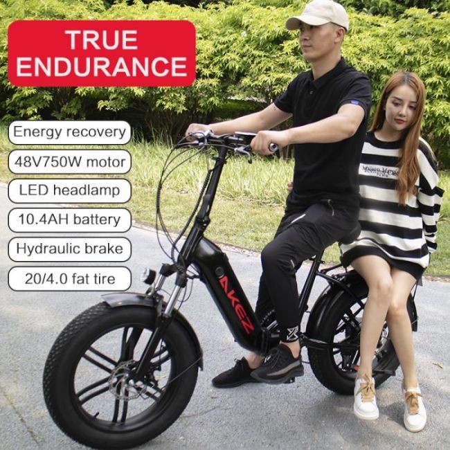 500W Lithium Battery Electric Bike Aluminum Pedals Magnesium Alloy