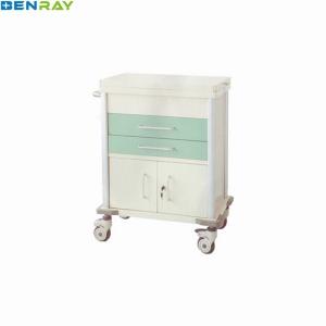 China Lockable Steel Emergency Trolley Medication 660 X 410 X 950mm wholesale