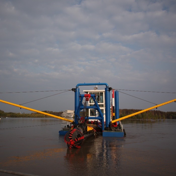 50KW Empty Running Pre Tested Cutter Suction Dredge With German Rexroth Hydraulic System