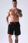 Solid Color Mens Swimwear Shorts Waterproof Swim Shorts Beach Wear For Men