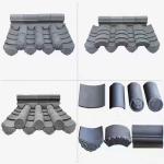 Siheyuan Courtyard House Roofing Material Chinese Antique Old Clay Roof Tiles