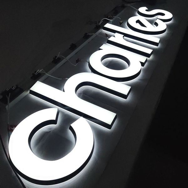 Sign 3D Luminous Custom Made Led Signs Frontlit Led Sign Letter Shop Signboard 3D Led Name Boards for Shop