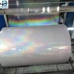 Soft PET Film Transparent Holographic Cold Lamination Film for Professional