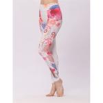 OEM Custom Push Up Patterned Yoga Pants Fitness Colorful High Wasited