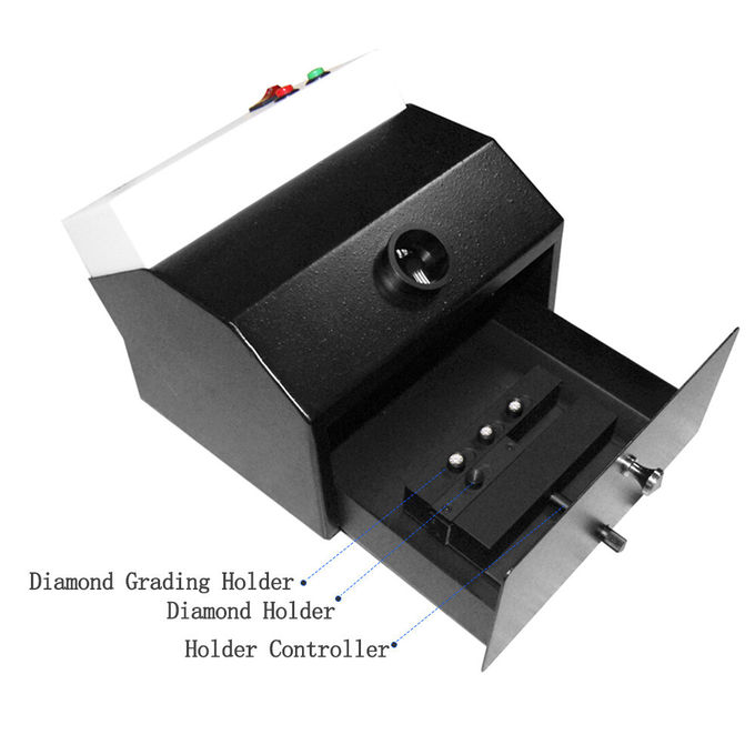 UV Lamp Gemological Instrument Drawer Type With Grading Device