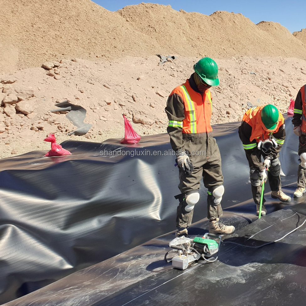 Traditional Design HDPE Geomembrane Smooth/Textured 1mm 1.5mm 2mm with Competitive