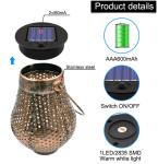 2V 60mA LED Solar Hanging Lights