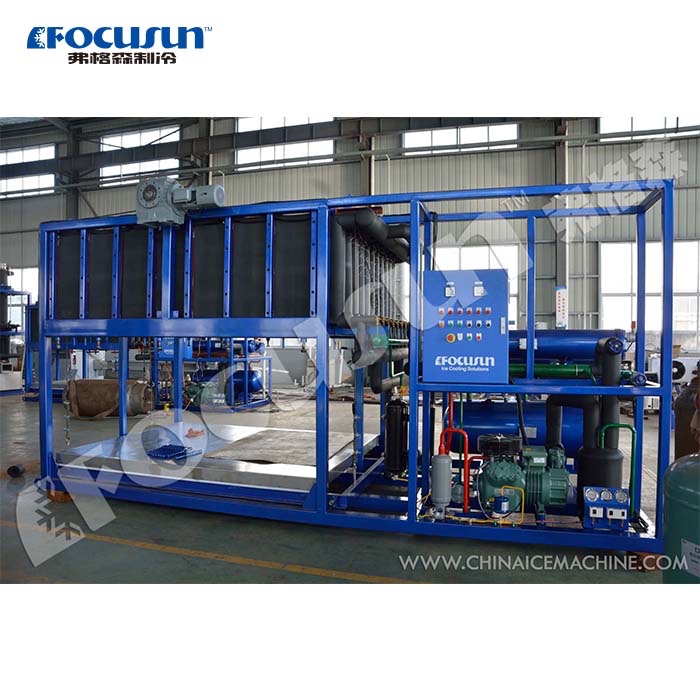 Video Outgoing-Inspection Provided High Productivity Direct Cooling Block Ice Machine