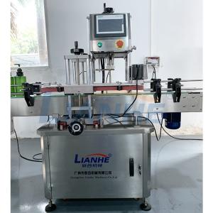 China Leakproof PLC Automatic Bottle Capping Machine 30-50 Caps/Min wholesale
