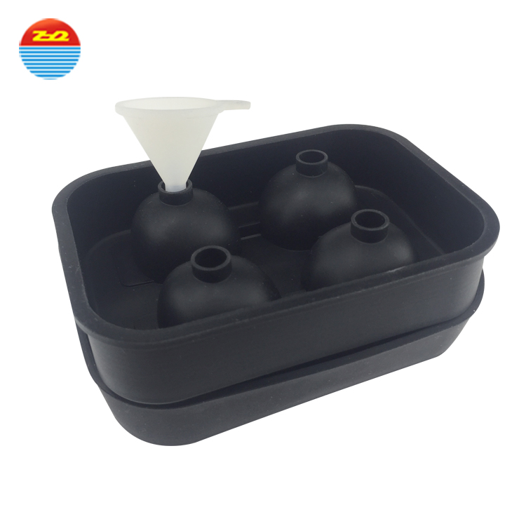 Non - Toxic Silicone Novelty Ice Cube Trays Baby Food Freezer Storage Tray