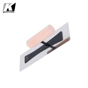 China 300x83x0.3mm Toolty Plastering Trowel , Ultraportable Plaster Finishing Tools wholesale