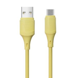 Multi-Color Transparent Shell Silicone Data Cord 1m Braided Length for Data