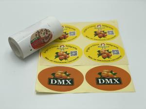 China Flexographic Packaging Label Printing CMYK Logo Sticker Printing wholesale