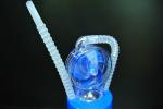8.5 Inch Blue Cartoon Character Water Bottle For Children Various Color / Size