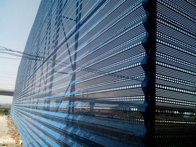 Round Hole Perforated Metal Screen Panels Mesh Dustproof Galvanized 2.0m Width