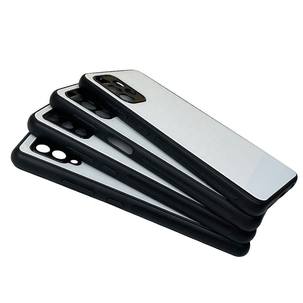 2D Sublimation Tempered Glass Mobile Phone Case For Samsung A Series