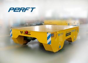 China Battery Operated Platform Transport Coil Car , Rail Manual Trolley For Industrial wholesale