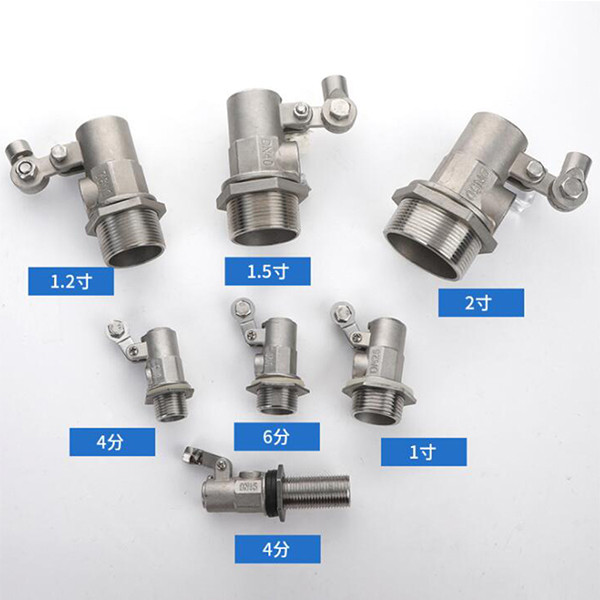 High Performance Water Tank Ball Valve , Stainless Steel 304 Level Ball Float Valve