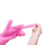 Cleaning Magic Kitchen Household Silicone Dish Washing Gloves