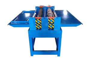 China Steel Strip 4kw Sheet Metal Slitting Machine 0.6mm Plate PLC Control 380V wholesale
