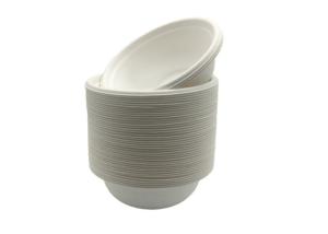 China 12oz 130×50mm Compostable Paper Plates And Bowls wholesale