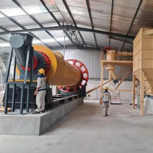 China Inner Alumina Lining Ball Mill Machine for Grinding Quartz Sand Powder 1 PLC Controlled wholesale