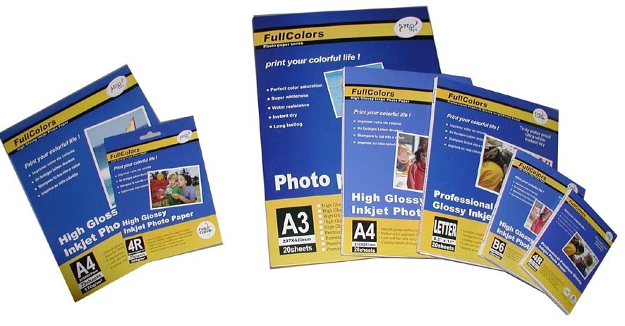 Luster Surface Wide Format Inkjet Paper 255gsm Excellent Fade Resistance
