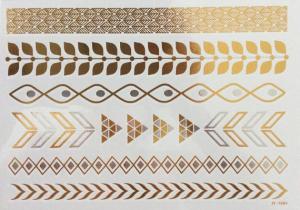 China Metallic foil tattoo wholesale