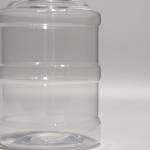 Food Grade 500ml Plastic PET Bottle BPA Free Customized Logo With Screw On Lids