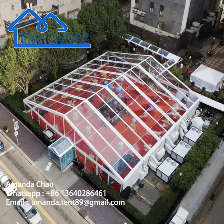 Modern Customized Color Large Hiang Quality Fashion Marquee Clear Wedding Party Tent For Sale