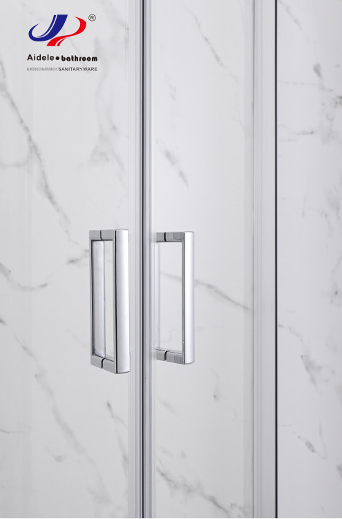 Quadrant Shower Enclosure With 4/5mm Tempered Glass And Alum Frame For A Luxurious