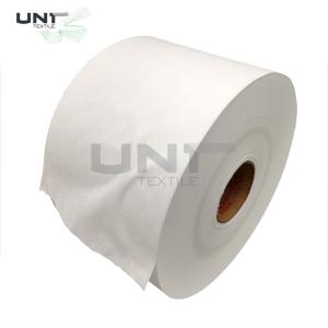China Anti Bacterial Cross Spunlace Nonwoven Fabric 20cm Width wholesale